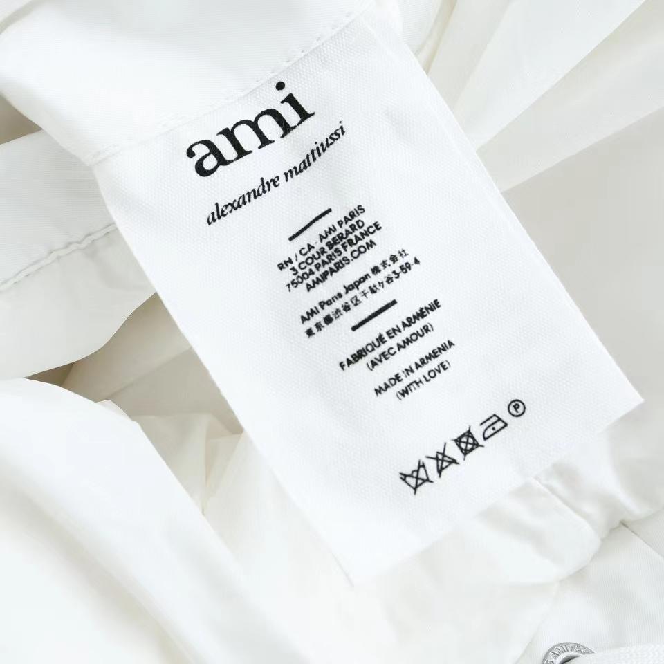 Ami Paris Ami de Coeur-patch padded jacket - DopestKickz