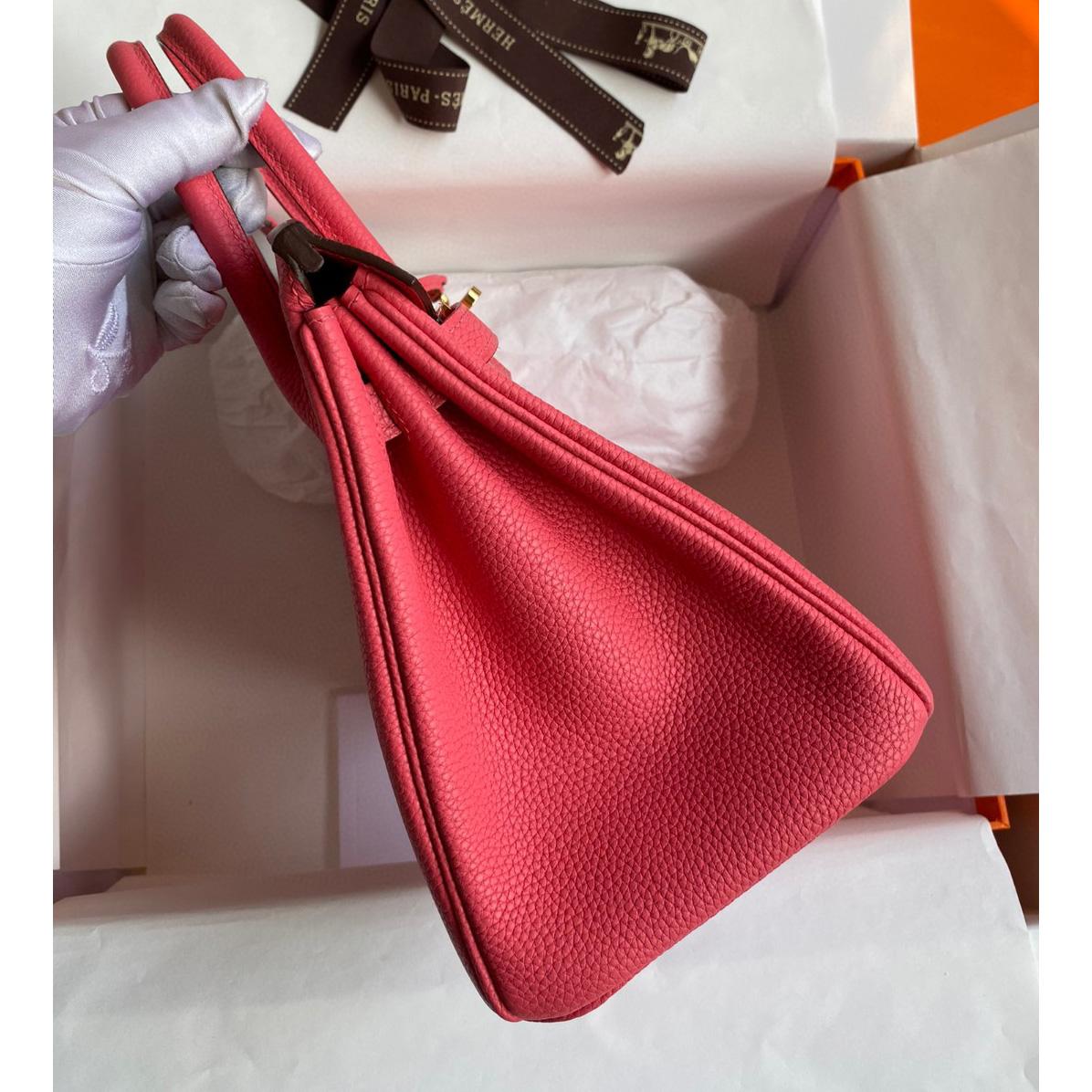 Hermes Birkin 30 Fjord Leather Handbag （25-20-13CM） - DopestKickz