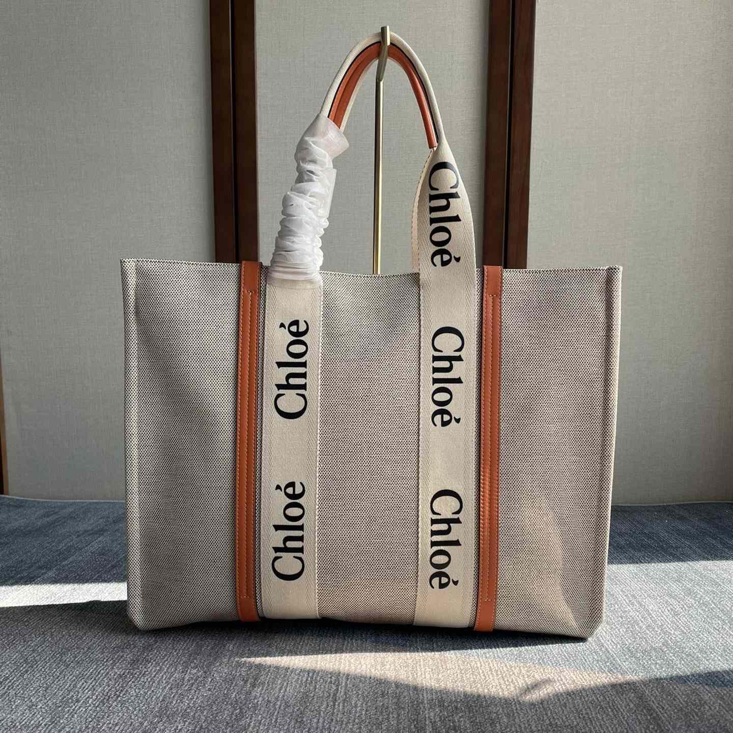 Chloe Large Woody Tote Bag(45-33-13 cm) - DopestKickz