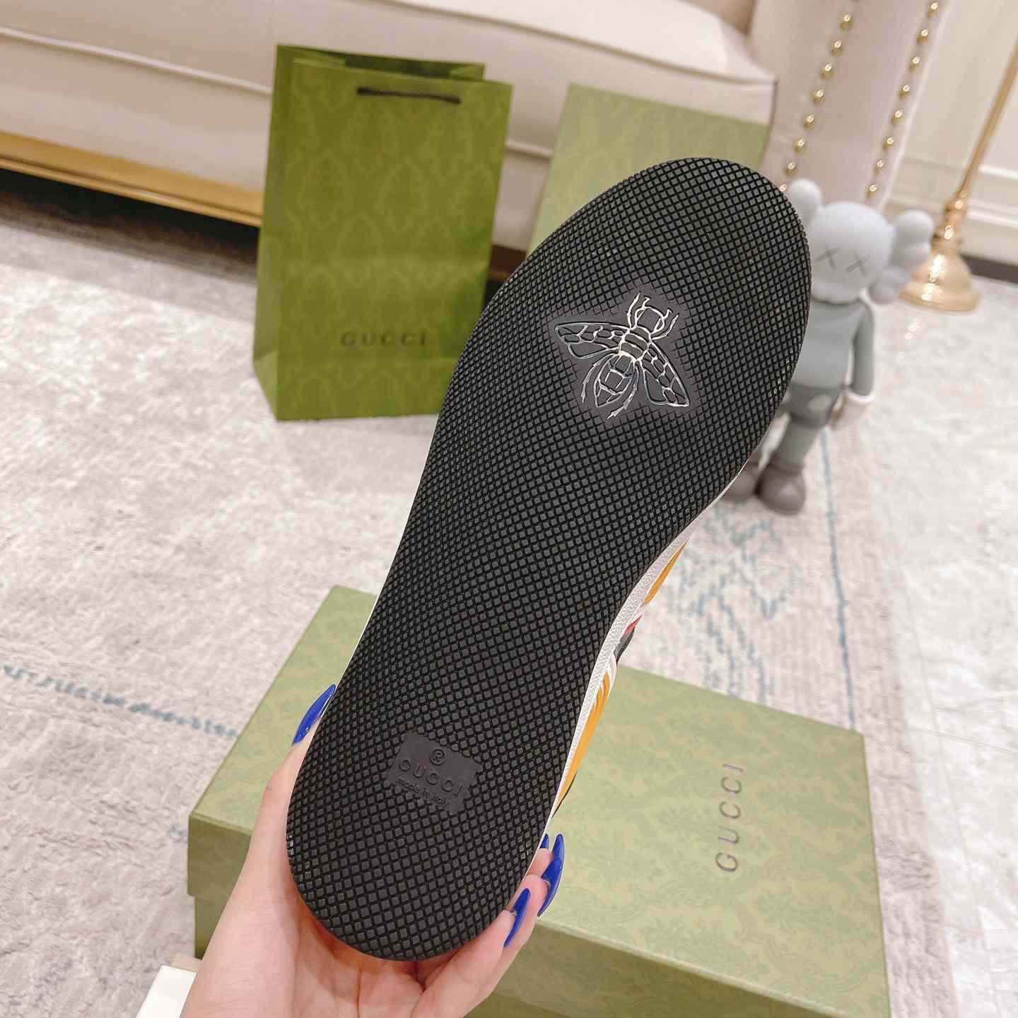 Gucci Basket Sneaker With lnterlocking G  - DopestKickz