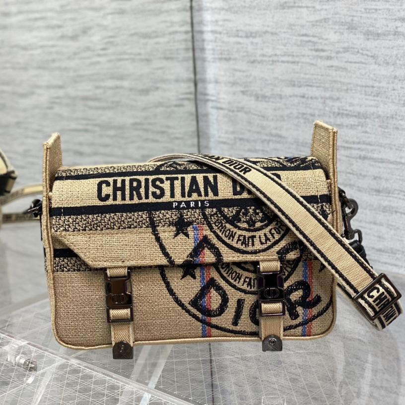 Dior Small Diorcamp Bag With Crystals - DopestKickz