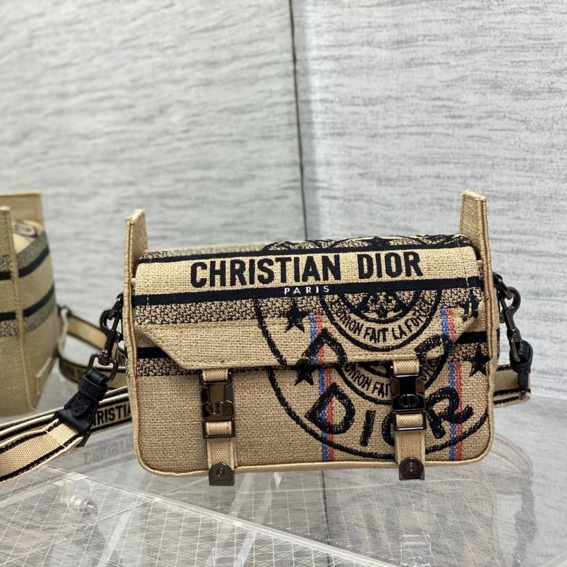 Dior Small Diorcamp Bag With Crystals - DopestKickz