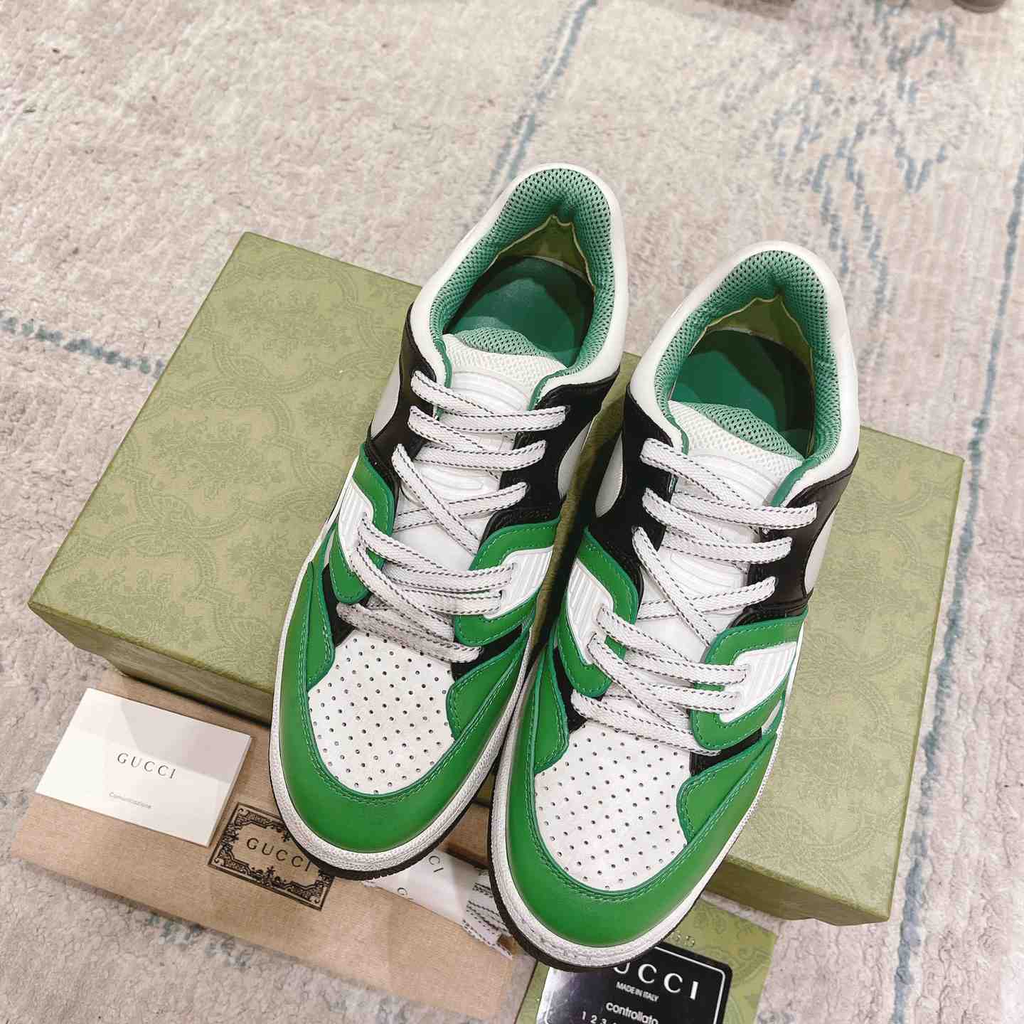 Gucci Basket Sneaker With lnterlocking G  - DopestKickz