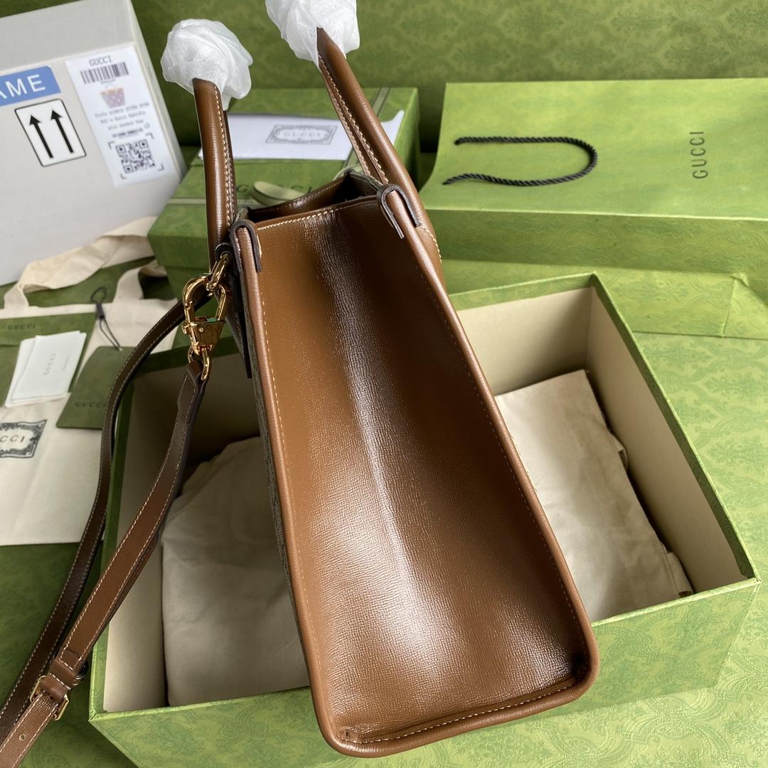 Gucci GG Small Tote Bag(31-26.5-14cm) - DopestKickz