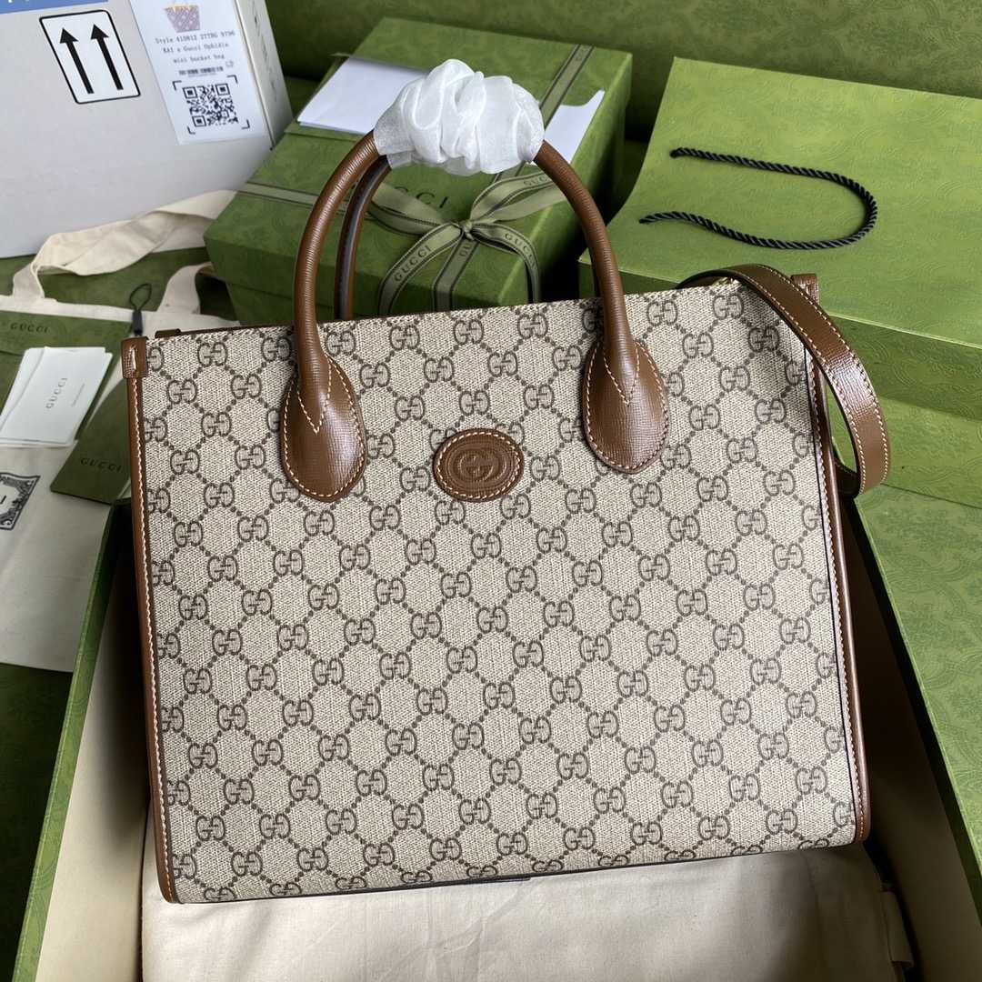 Gucci GG Small Tote Bag(31-26.5-14cm) - DopestKickz