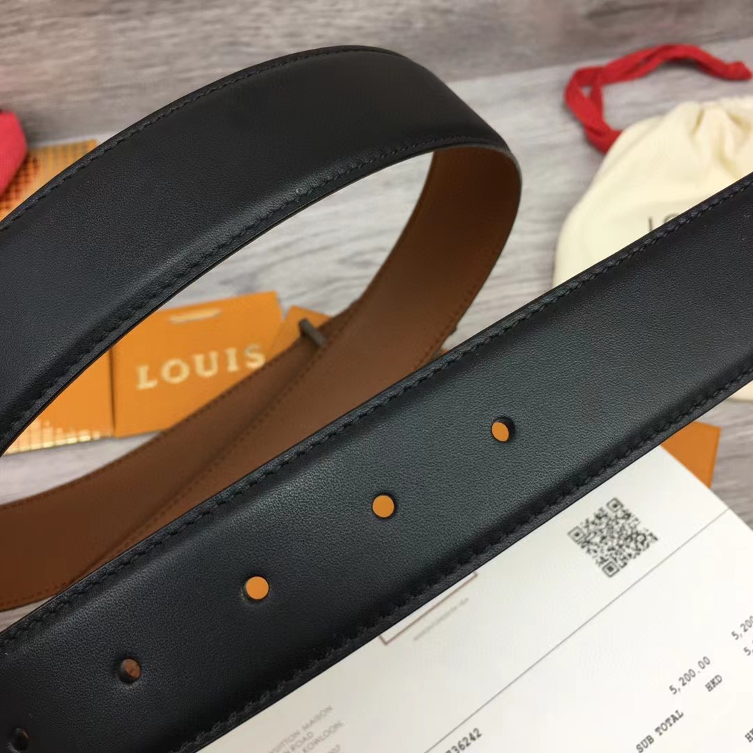 Louis Vuitton Rays 40mm Reversible Belt   M0630U - DopestKickz