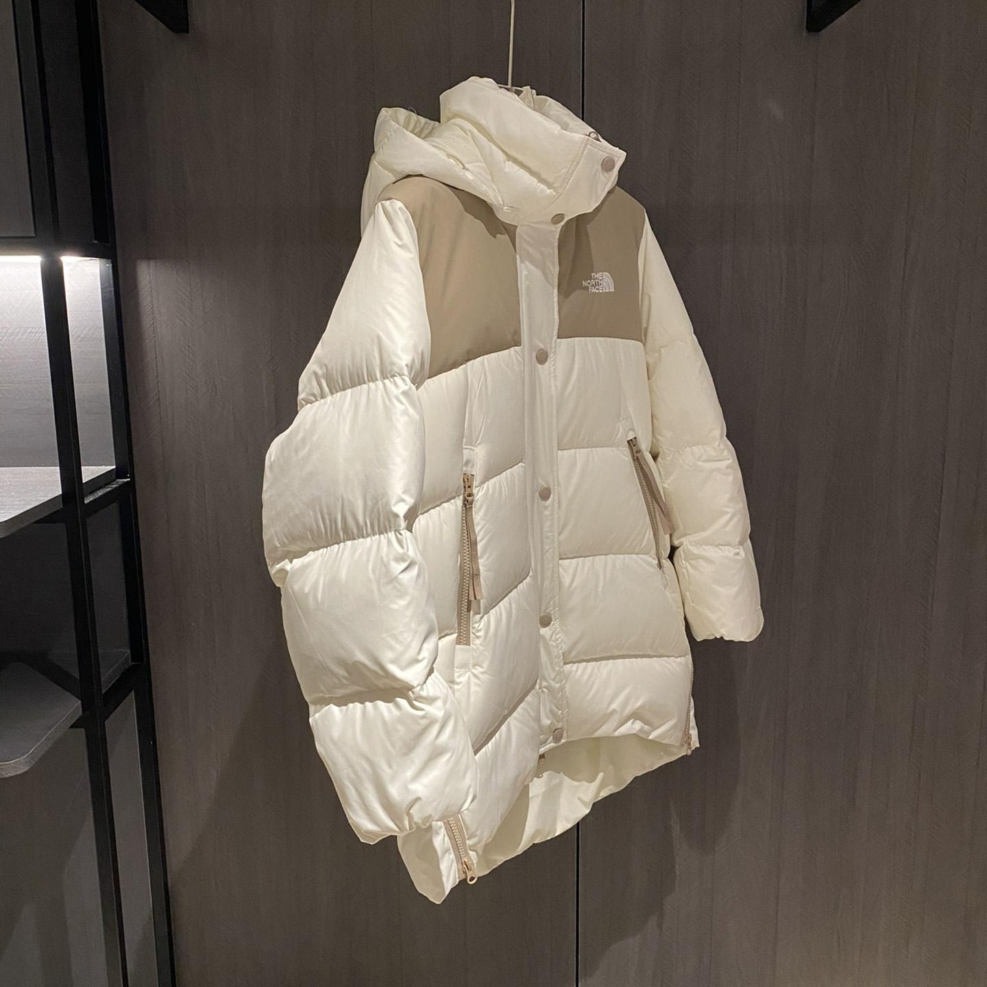 The North Face Embroidered-Logo Padded Coat - DopestKickz