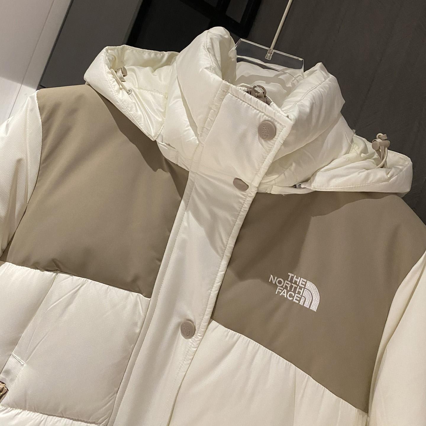 The North Face Embroidered-Logo Padded Coat - DopestKickz