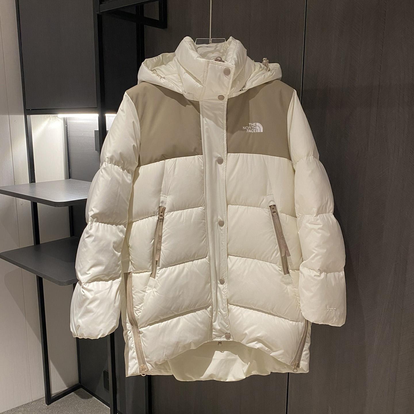 The North Face Embroidered-Logo Padded Coat - DopestKickz