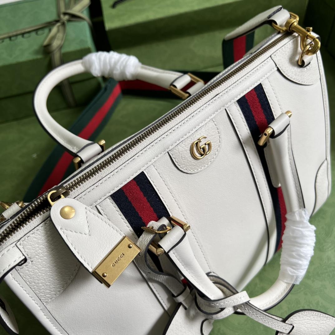 Gucci Leather Shoulder Bag(34-24-18CM)    715666 - DopestKickz