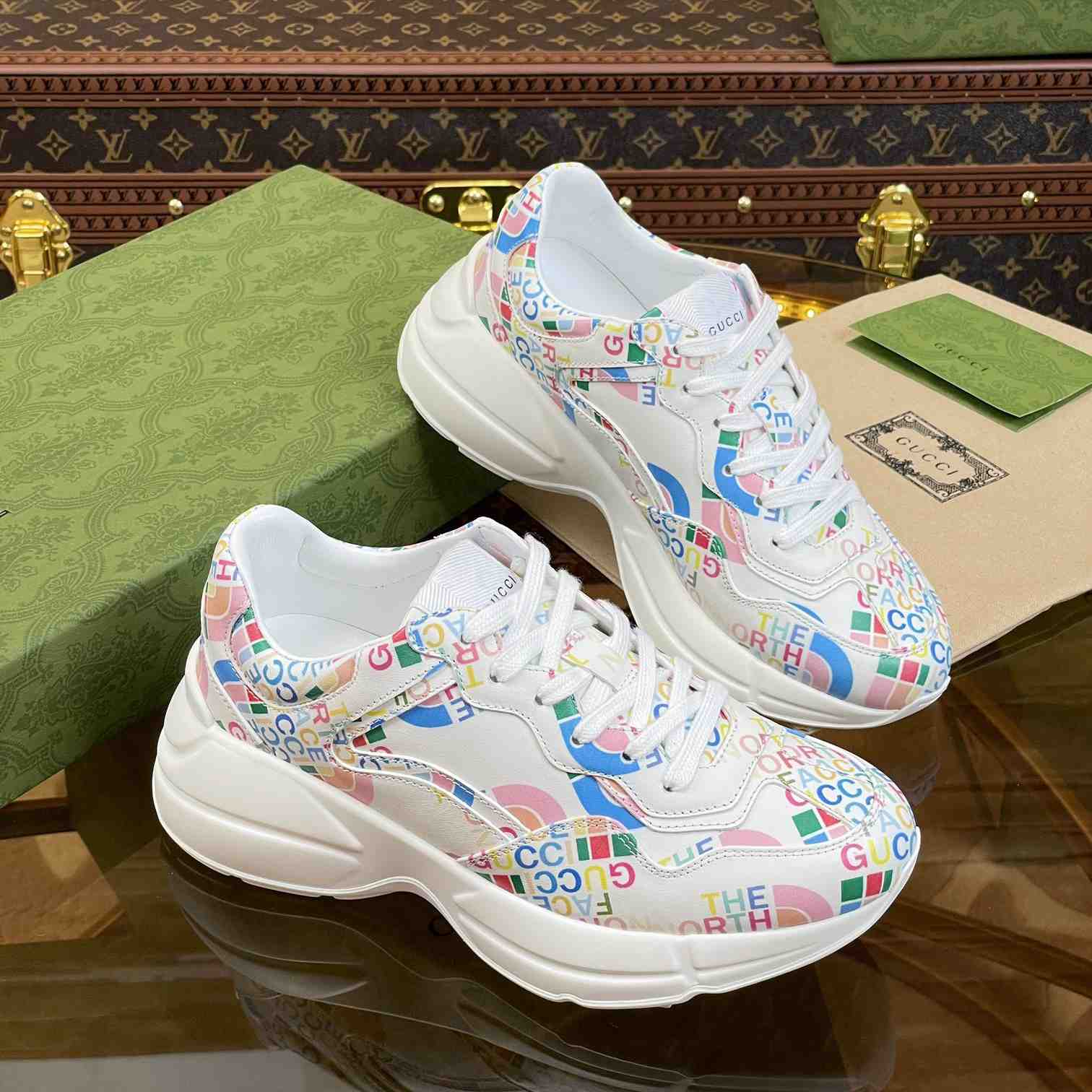 The North Face x Gucci Rhyton Sneaker - DopestKickz