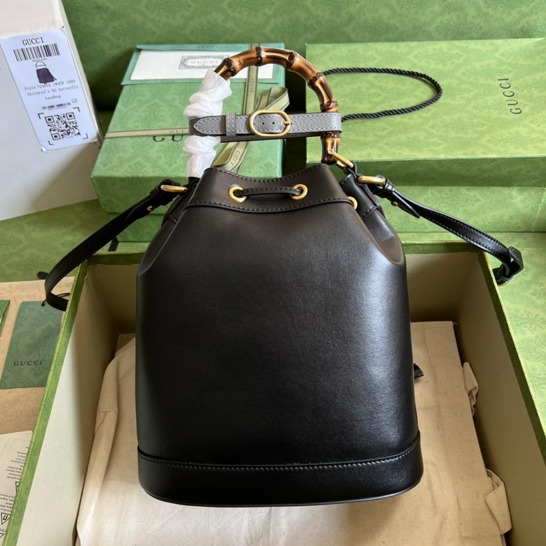 Gucci Diana Small Bucket Bag (23.5-38-10.5cm) - DopestKickz