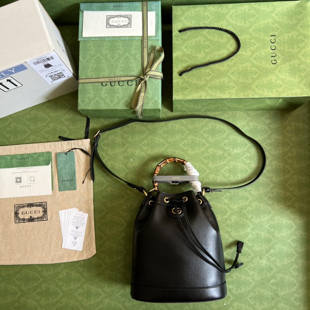 Gucci Diana Small Bucket Bag (23.5-38-10.5cm) - DopestKickz