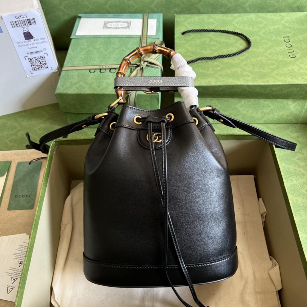 Gucci Diana Small Bucket Bag (23.5-38-10.5cm) - DopestKickz