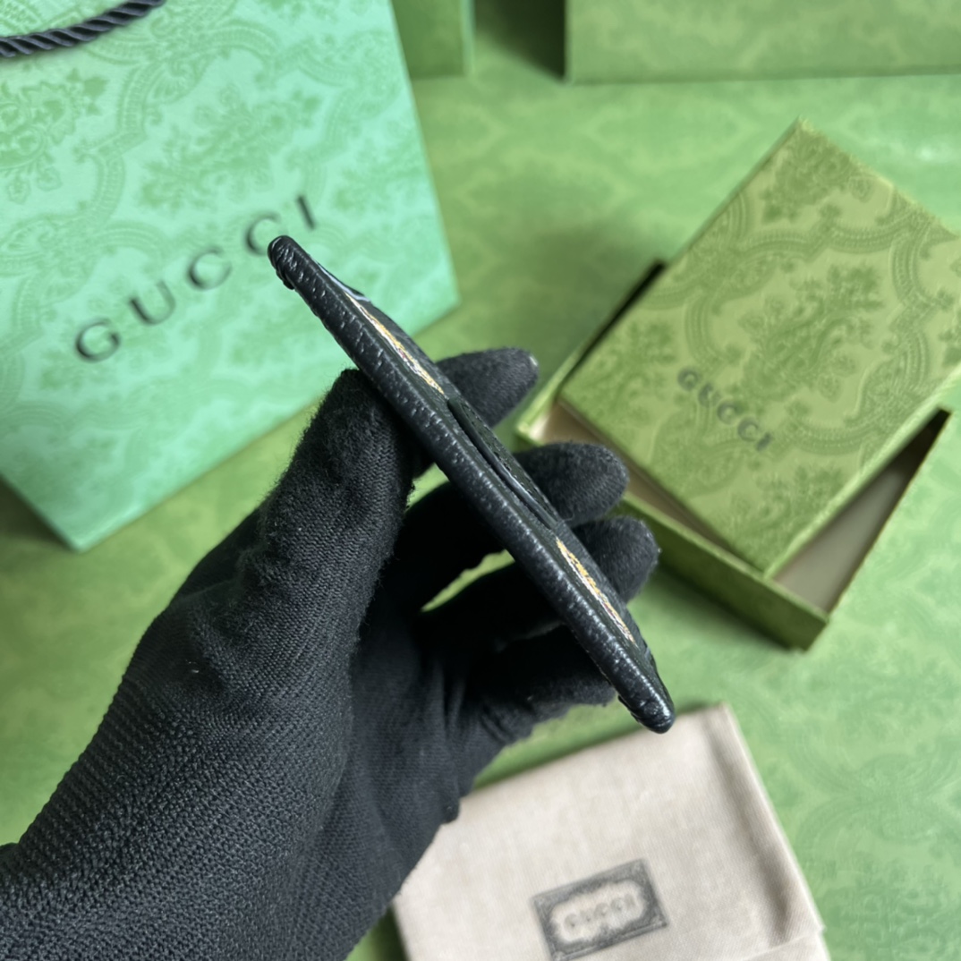 Gucci Card Case With Tiger Print(10-7cm)    - DopestKickz
