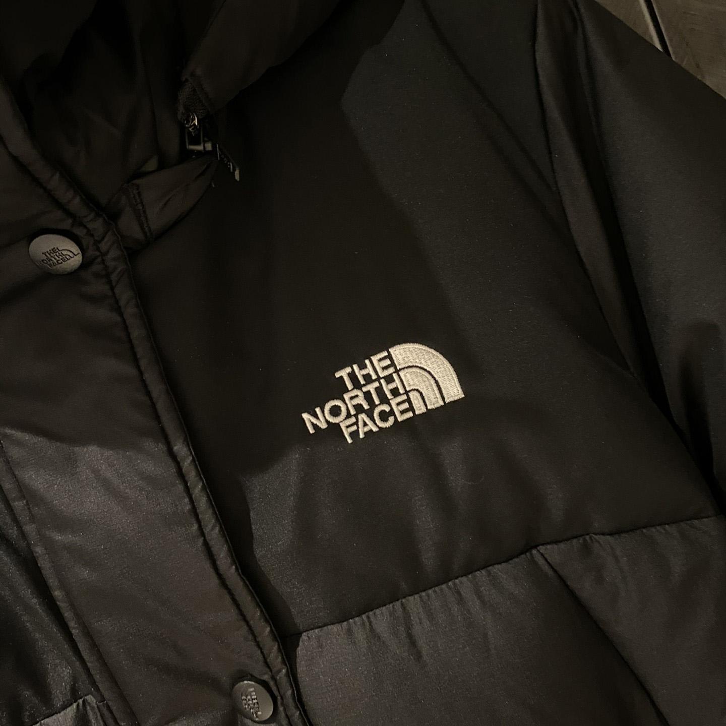 The North Face Embroidered-Logo Padded Coat - DopestKickz
