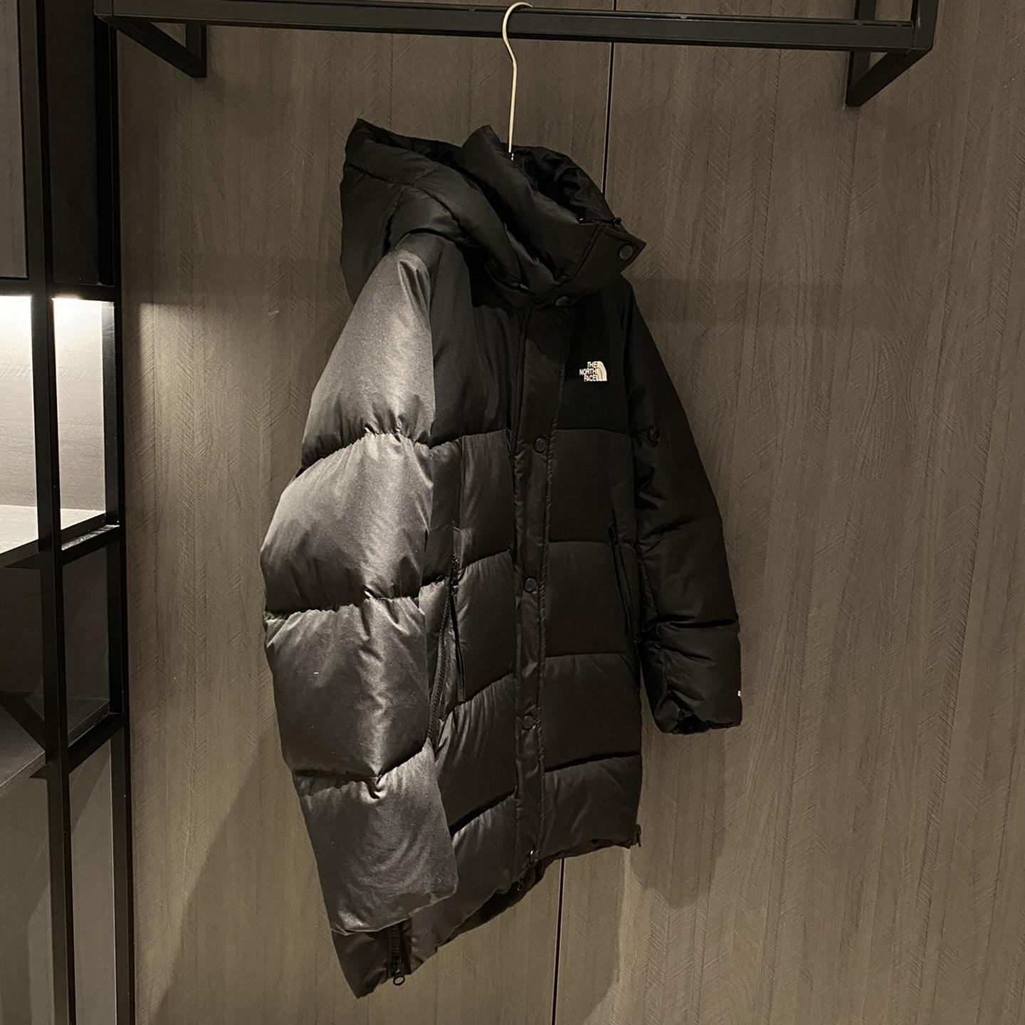 The North Face Embroidered-Logo Padded Coat - DopestKickz