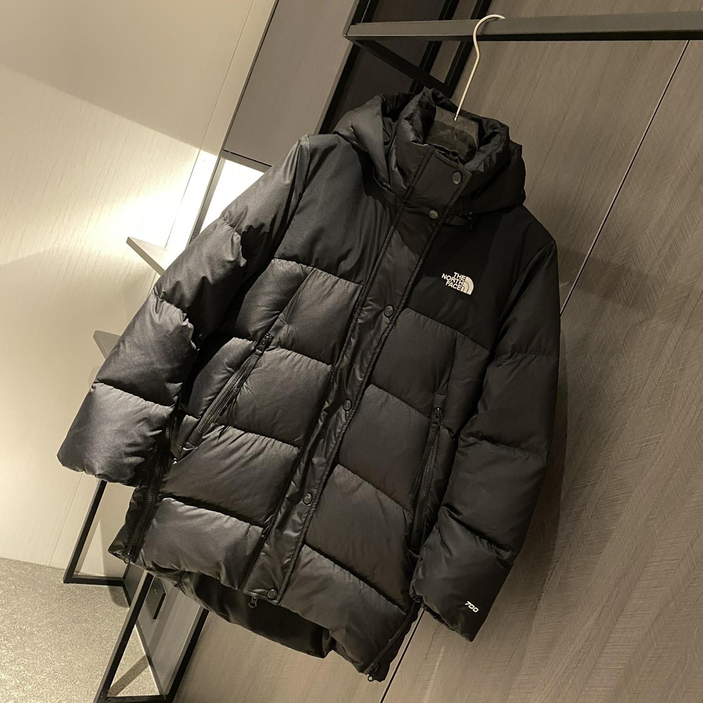 The North Face Embroidered-Logo Padded Coat - DopestKickz
