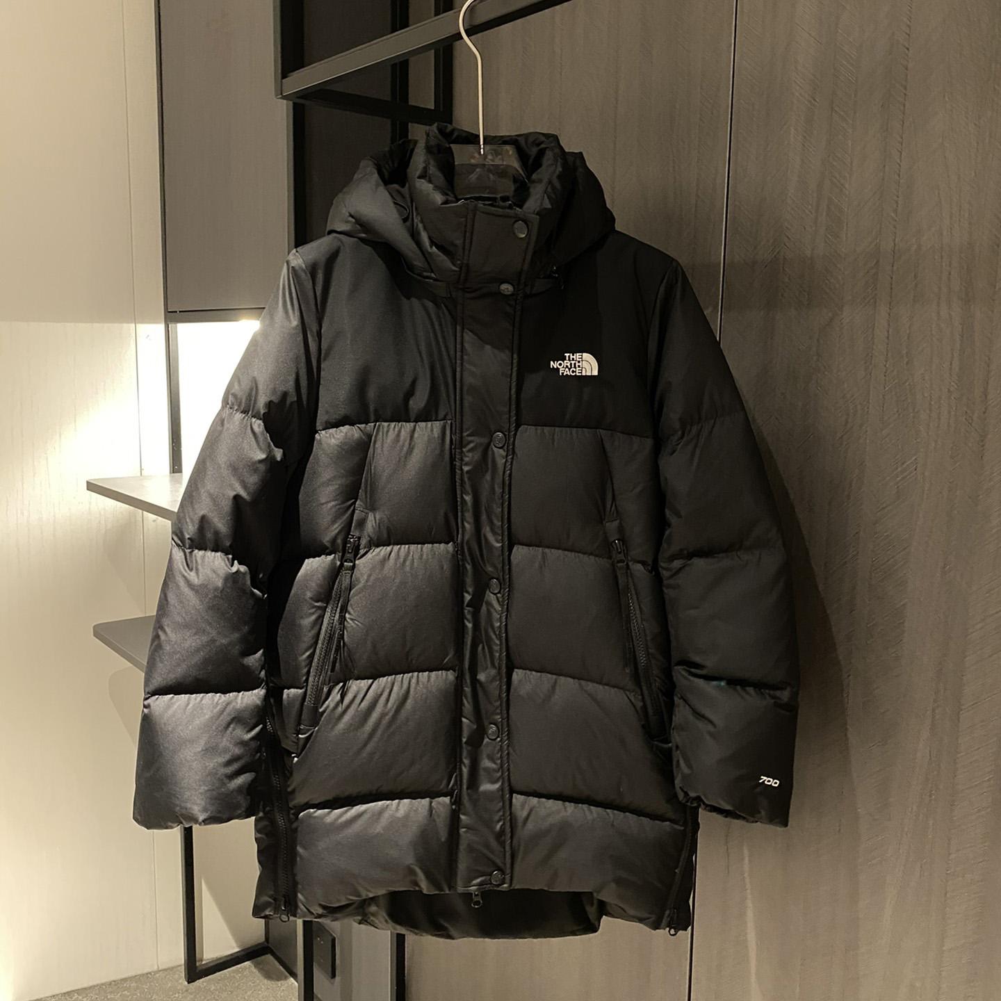 The North Face Embroidered-Logo Padded Coat - DopestKickz