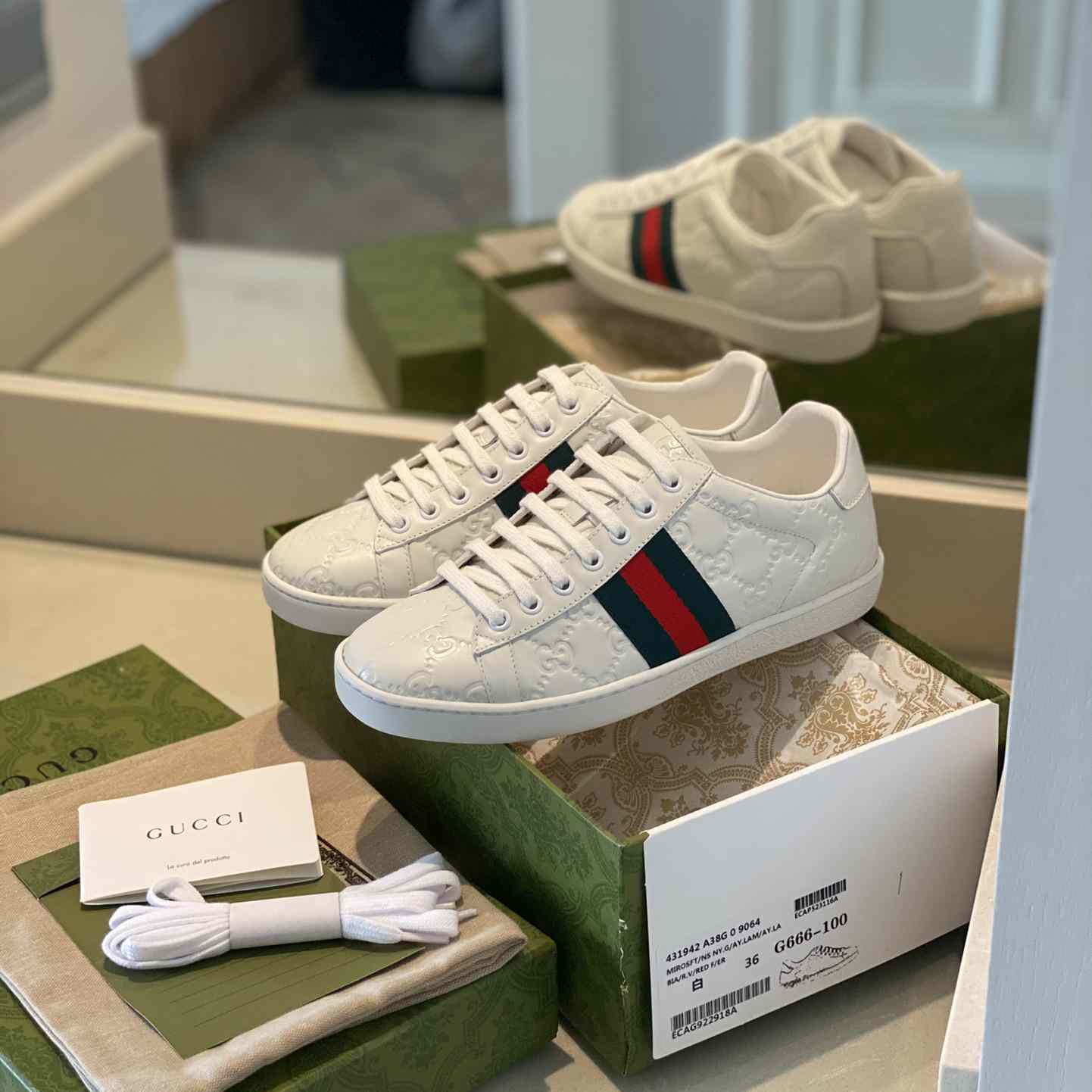 Gucci Tennis 1977 Sneaker(upon uk size) - DopestKickz