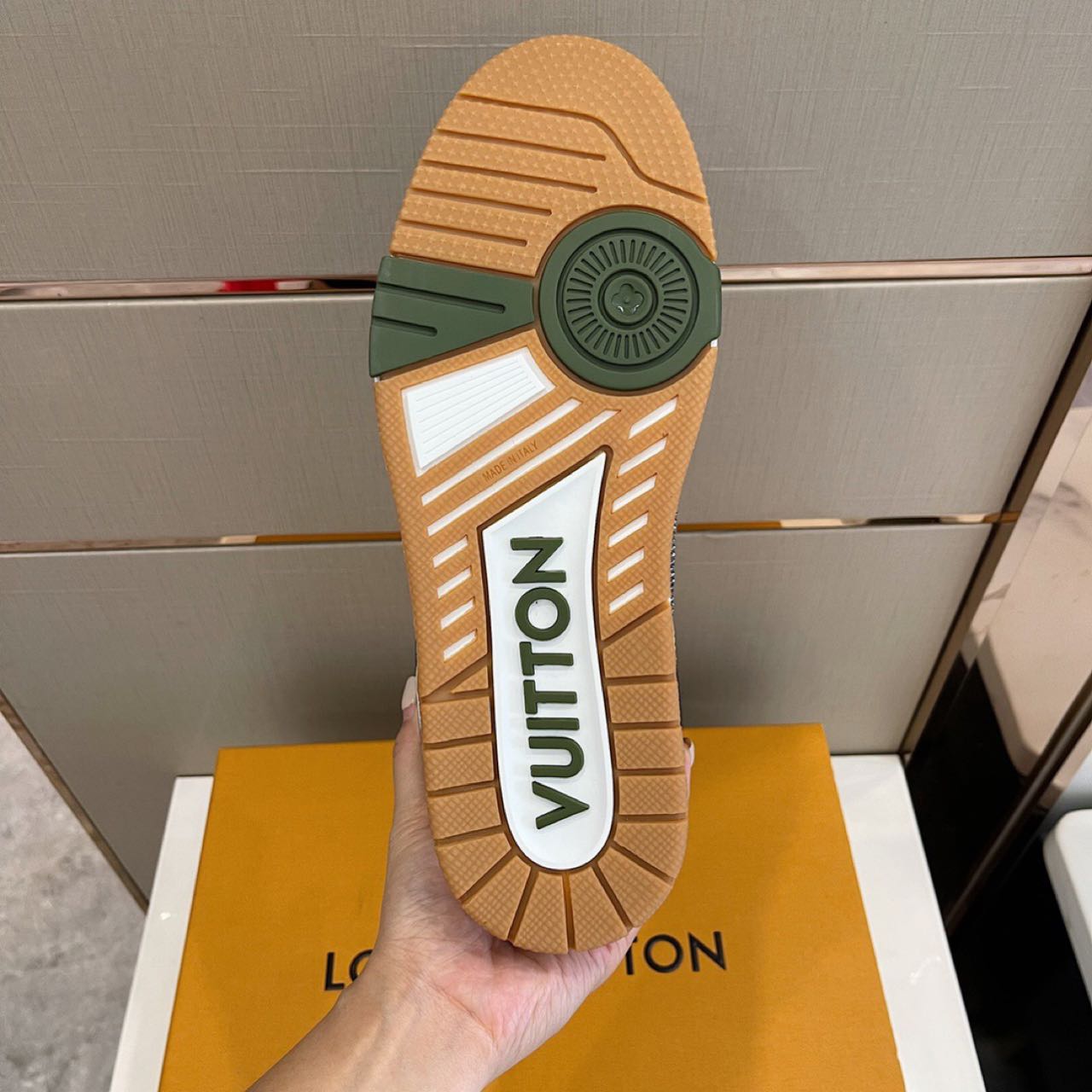 Louis Vuitton Trainer Sneaker (Upon UK Size) - DopestKickz