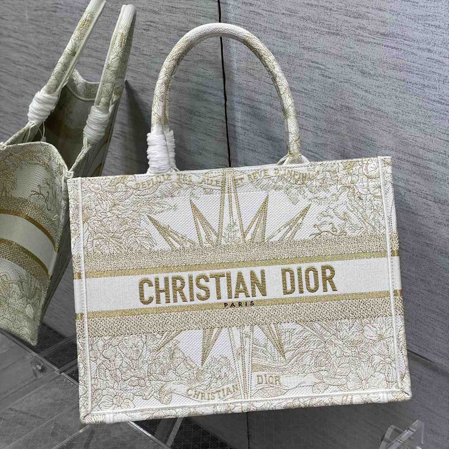 Dior Medium Dior Book Tote(36-18-28cm) - DopestKickz
