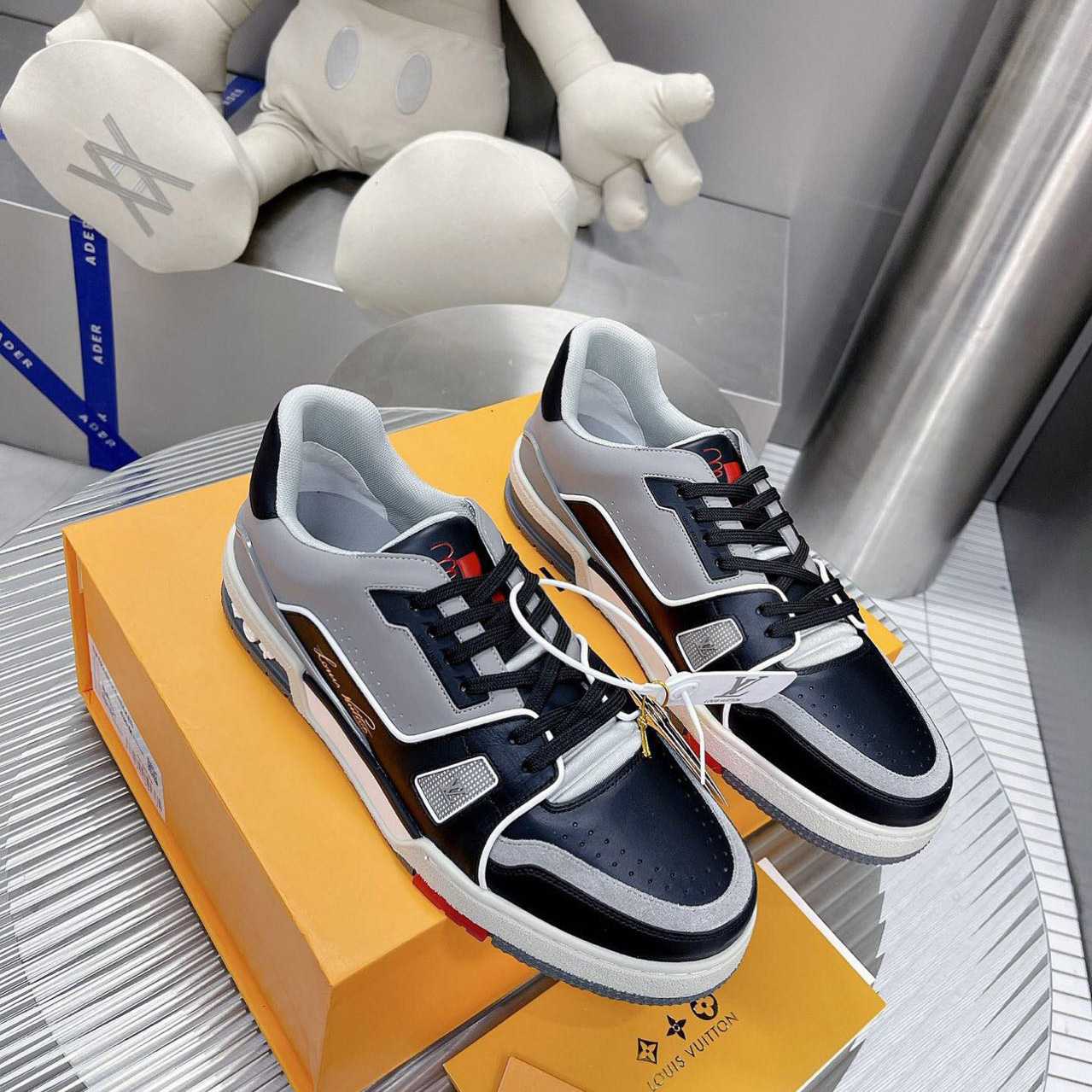 Louis Vuitton Trainer Sneaker (Upon UK Size) - DopestKickz