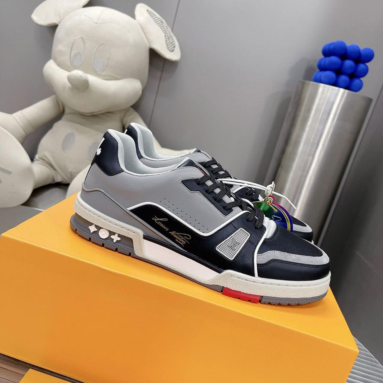 Louis Vuitton Trainer Sneaker (Upon UK Size) - DopestKickz