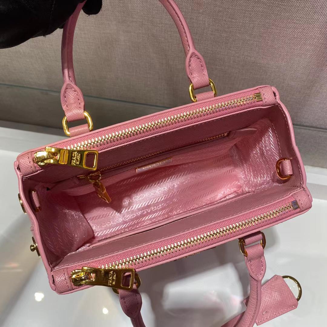 Prada Galleria Saffiano Leather Mini Bag(20-15-9.5cm) - DopestKickz