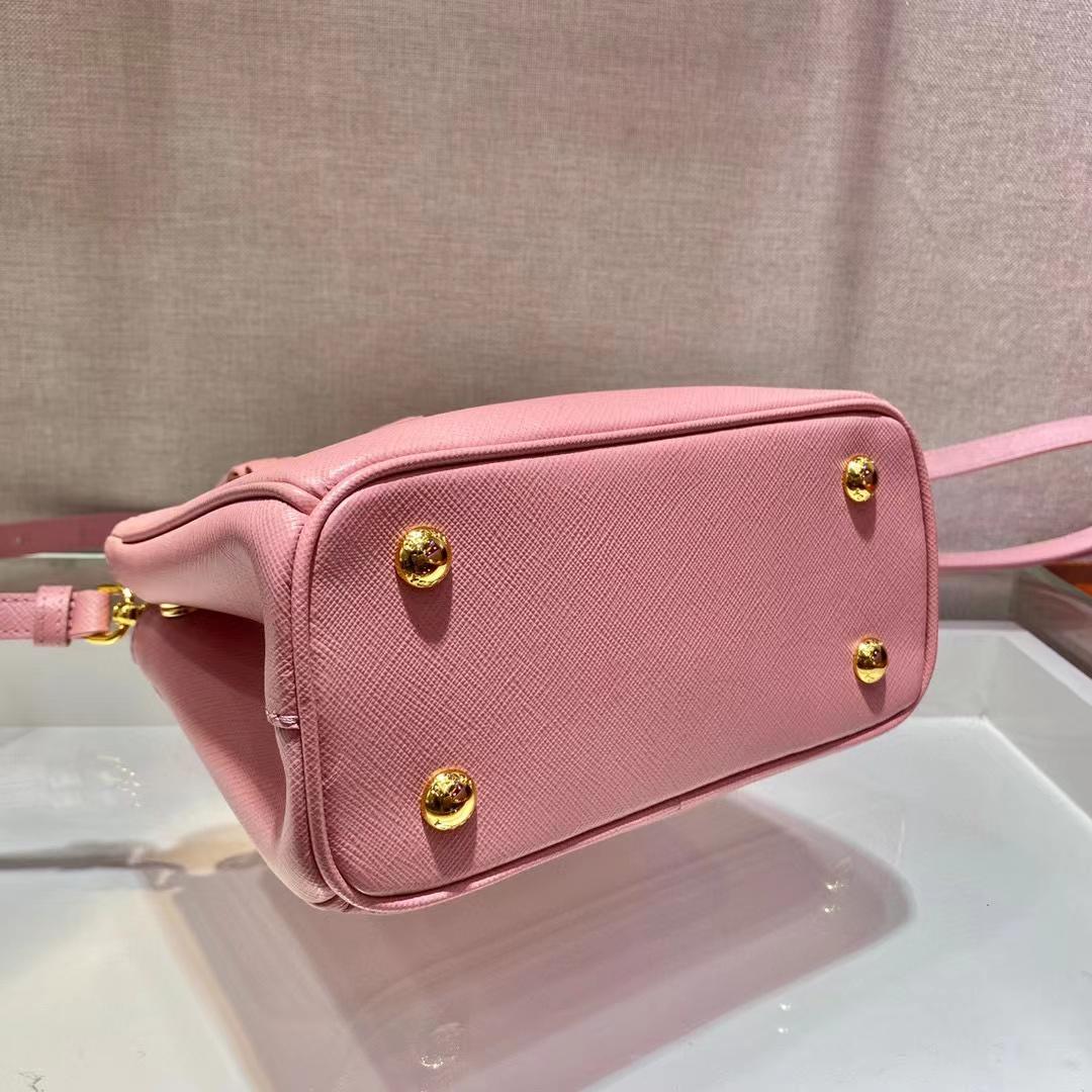 Prada Galleria Saffiano Leather Mini Bag(20-15-9.5cm) - DopestKickz
