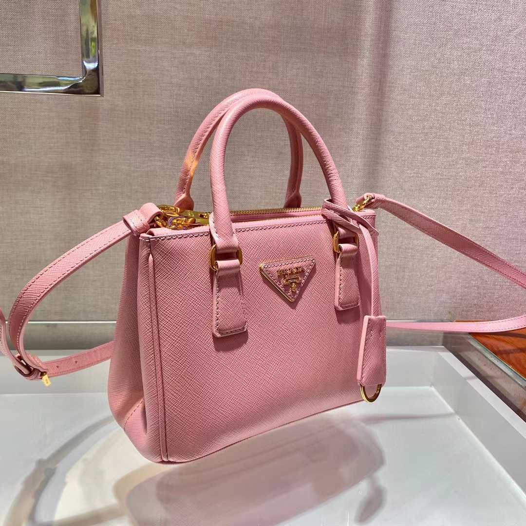 Prada Galleria Saffiano Leather Mini Bag(20-15-9.5cm) - DopestKickz