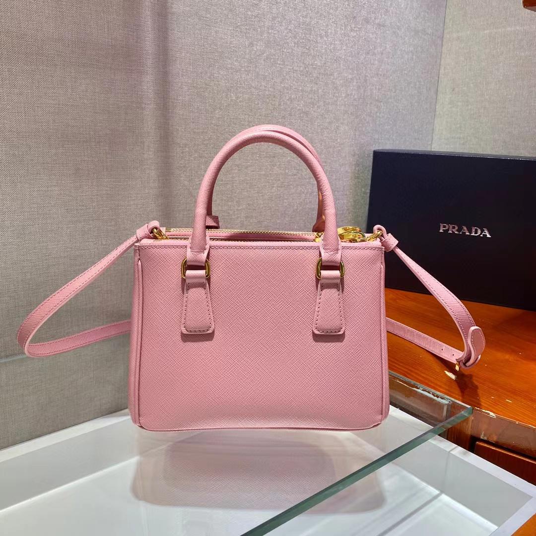 Prada Galleria Saffiano Leather Mini Bag(20-15-9.5cm) - DopestKickz