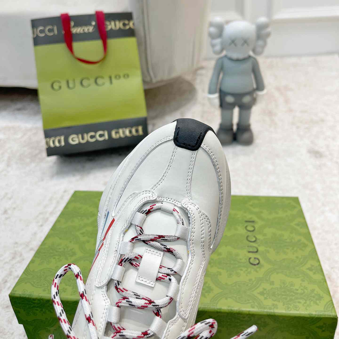 Gucci Leather Run Sneaker - DopestKickz