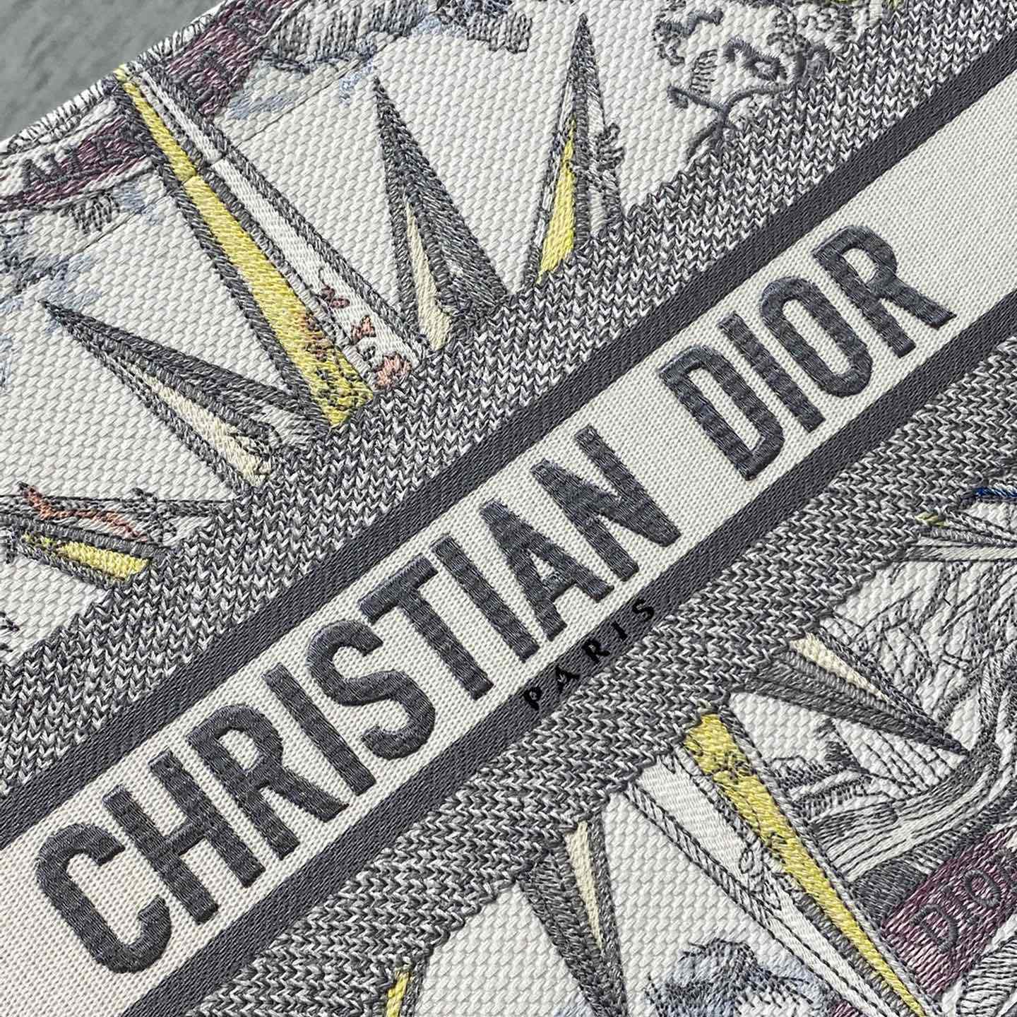 Dior Medium Dior Book Tote(36-18-28cm) - DopestKickz