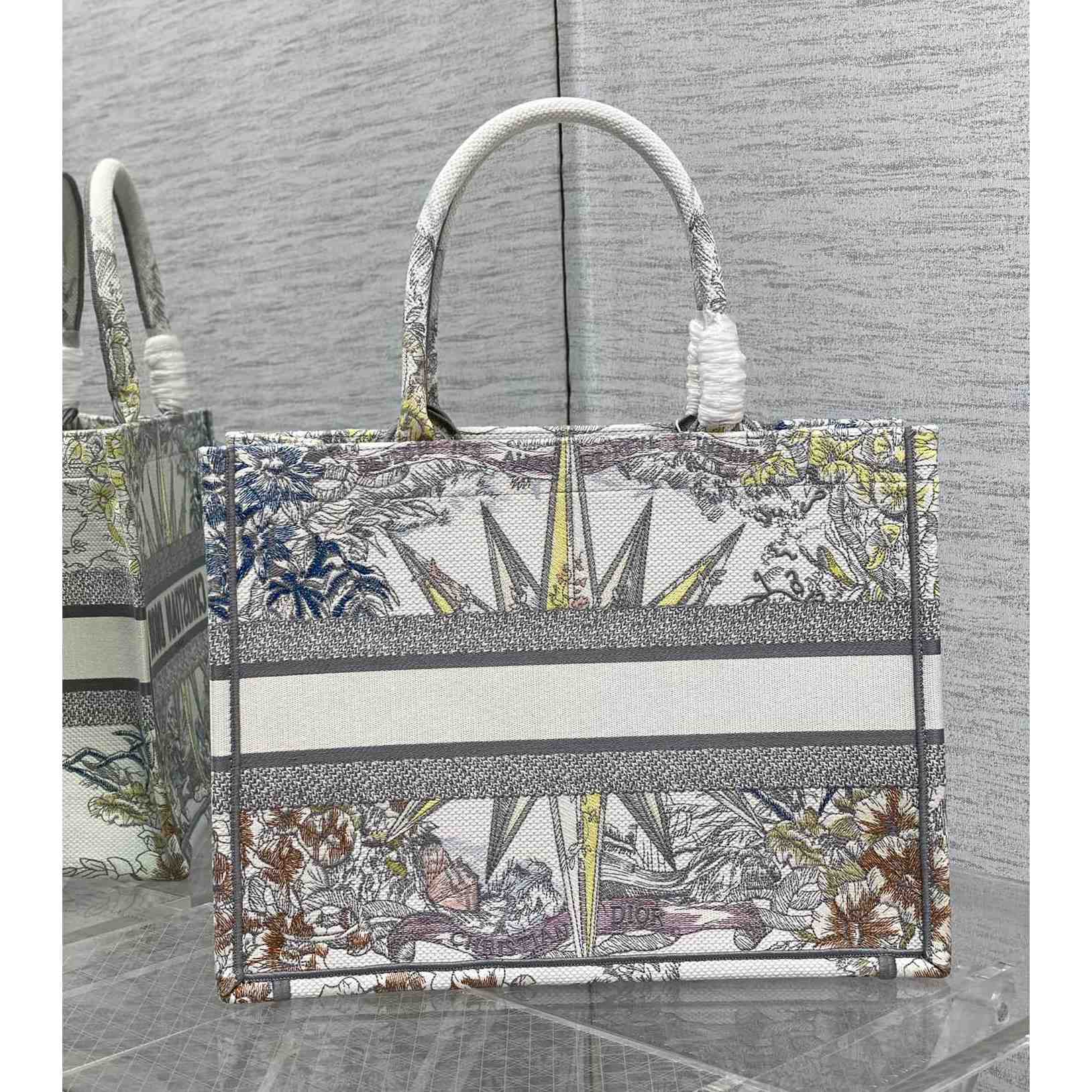 Dior Medium Dior Book Tote(36-18-28cm) - DopestKickz