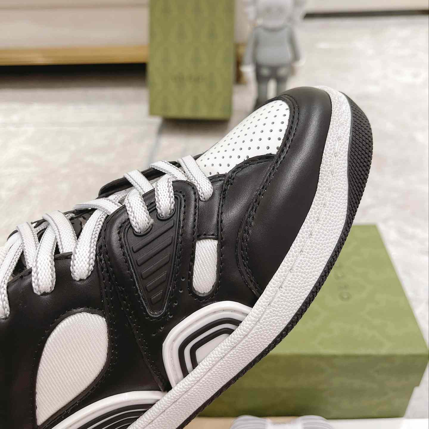 Gucci Basket Sneaker With lnterlocking G  - DopestKickz