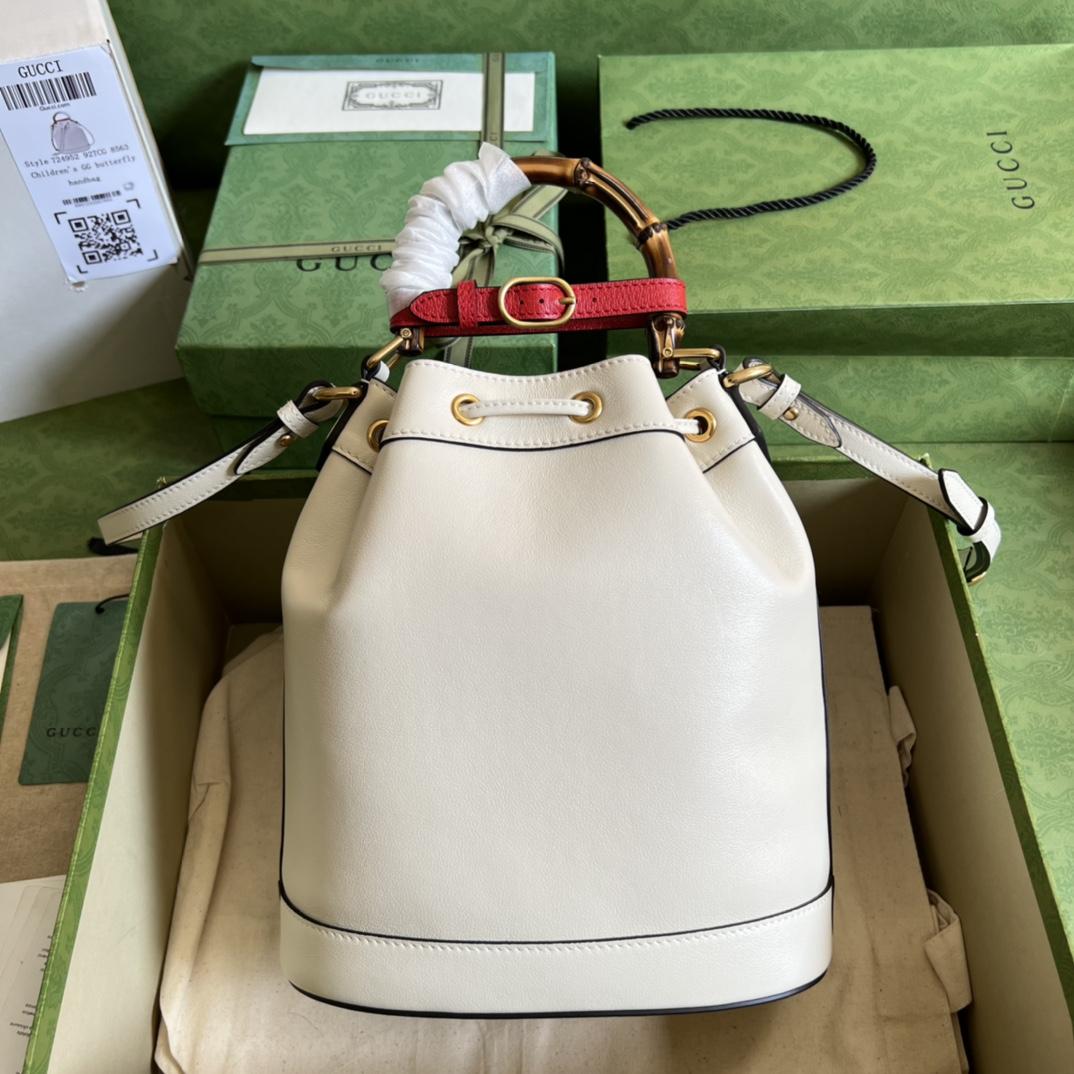 Gucci Diana Small Bucket Bag (23.5-38-10.5cm) - DopestKickz