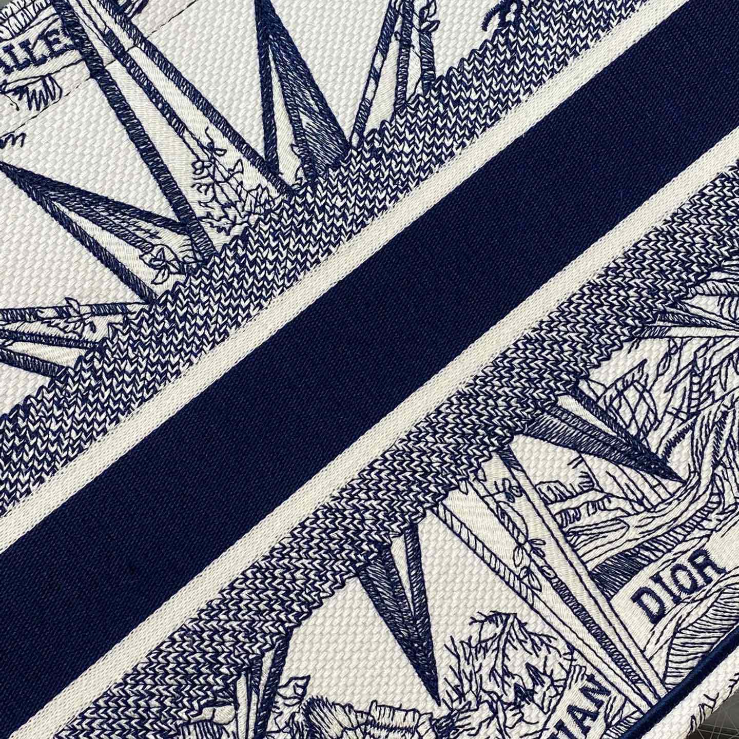 Dior Medium Dior Book Tote(36-18-28cm) - DopestKickz