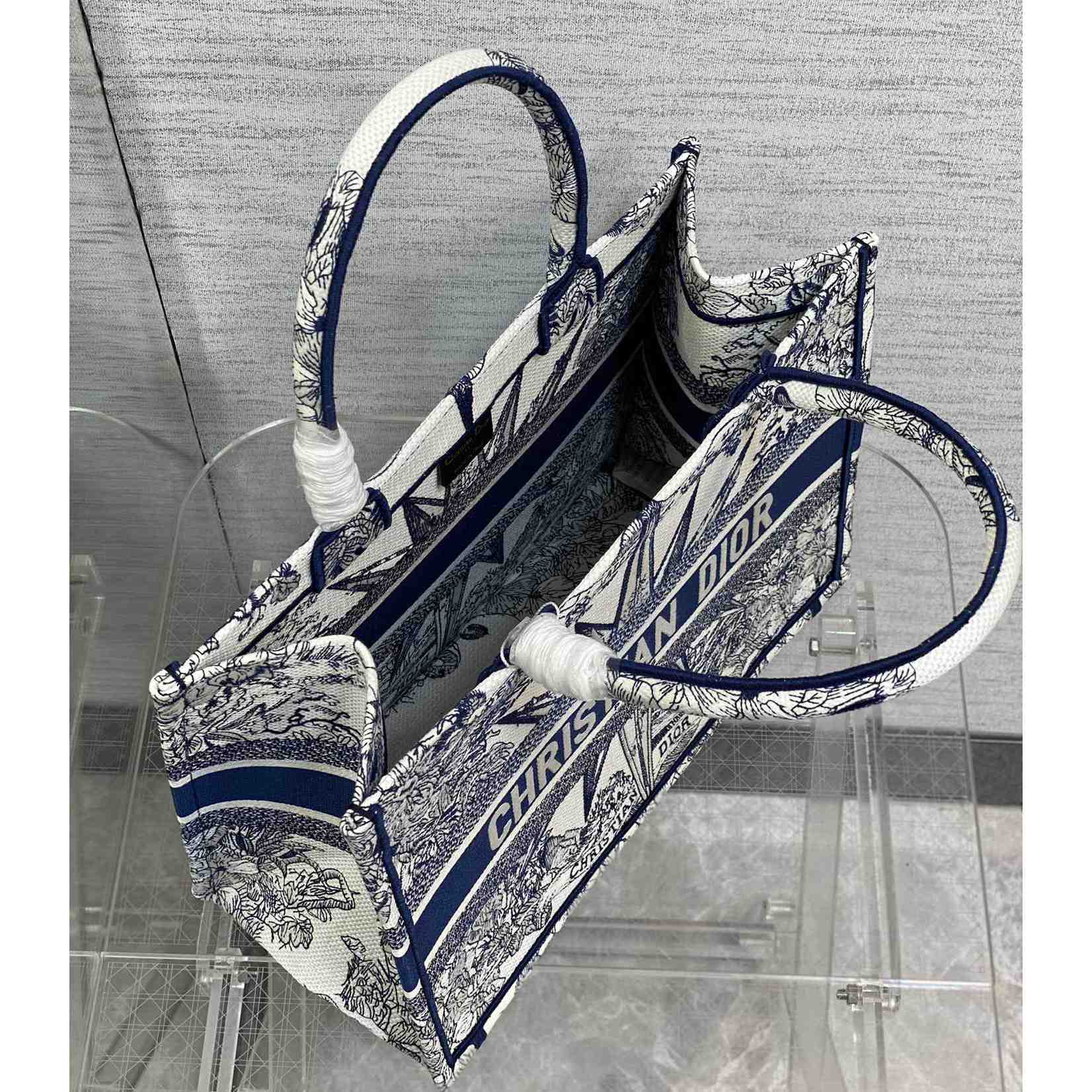 Dior Medium Dior Book Tote(36-18-28cm) - DopestKickz