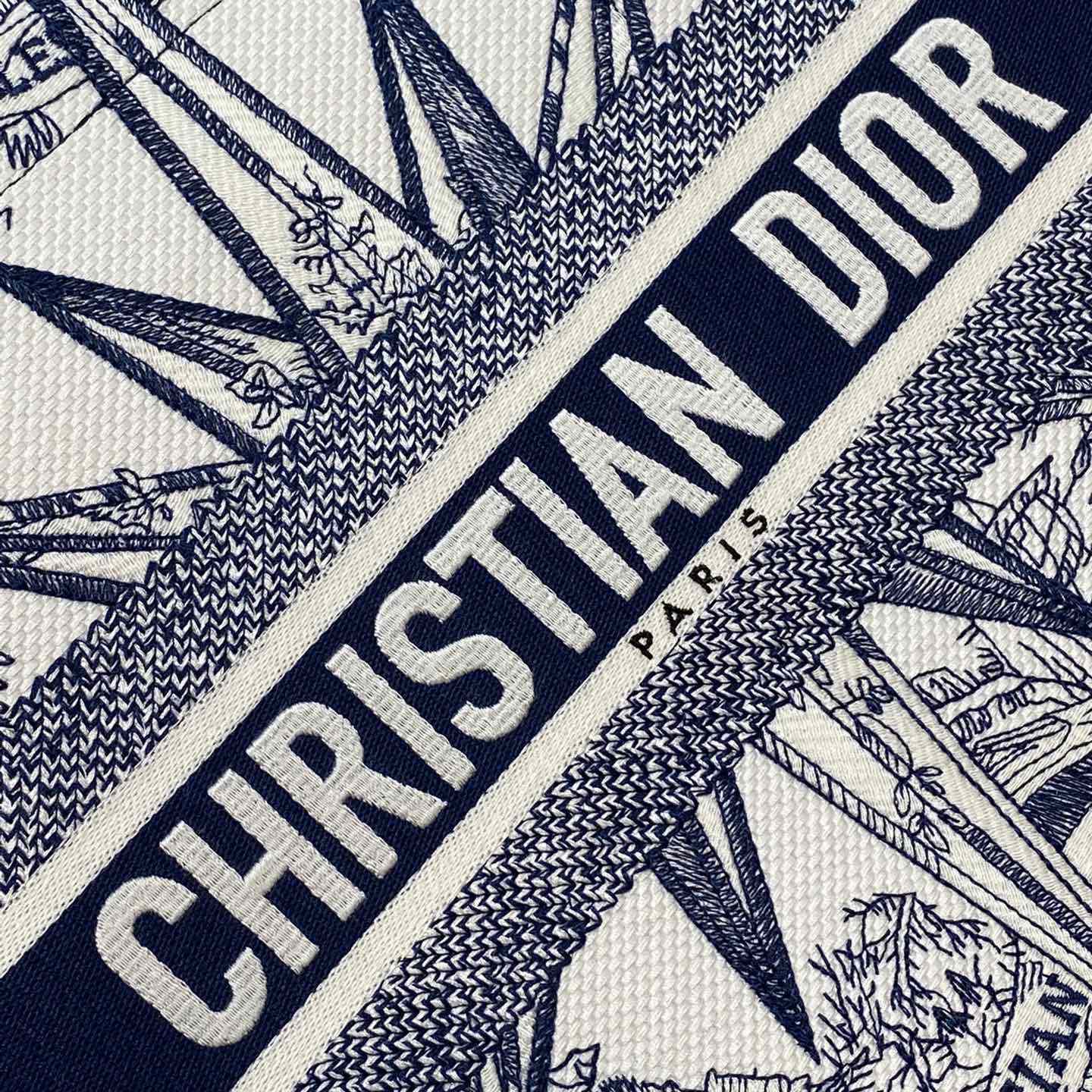 Dior Medium Dior Book Tote(36-18-28cm) - DopestKickz