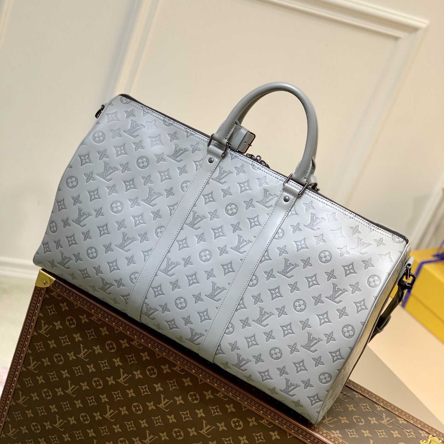 Louis Vuitton Keepall 50B(50-29-23cm)   M46117 - DopestKickz