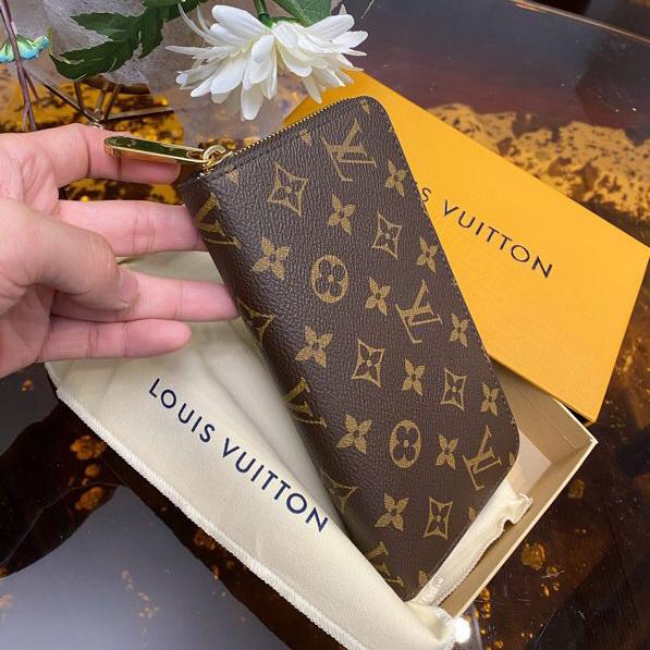 Louis Vuitton Zippy Wallet Fuchsia Monogram(19-10-1cm)  M60017 - DopestKickz