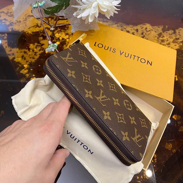 Louis Vuitton Zippy Wallet Fuchsia Monogram(19-10-1cm)  M60017 - DopestKickz