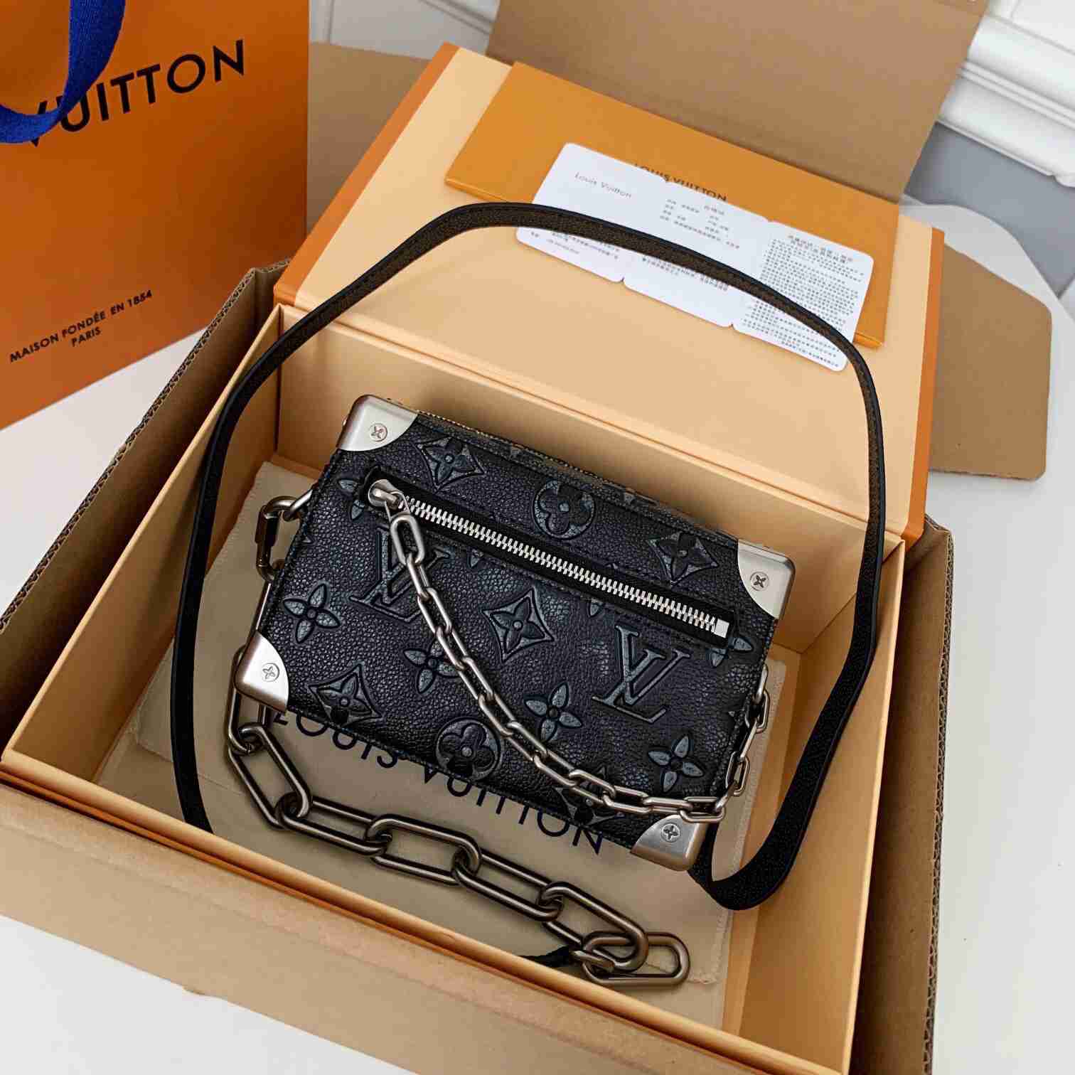 Louis Vuitton Mini Soft Trunk(18.5-13-8CM)   - DopestKickz