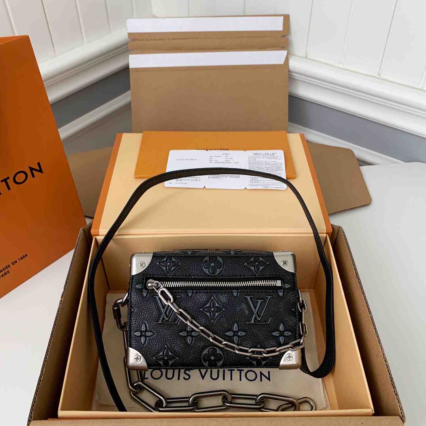 Louis Vuitton Mini Soft Trunk(18.5-13-8CM)   - DopestKickz