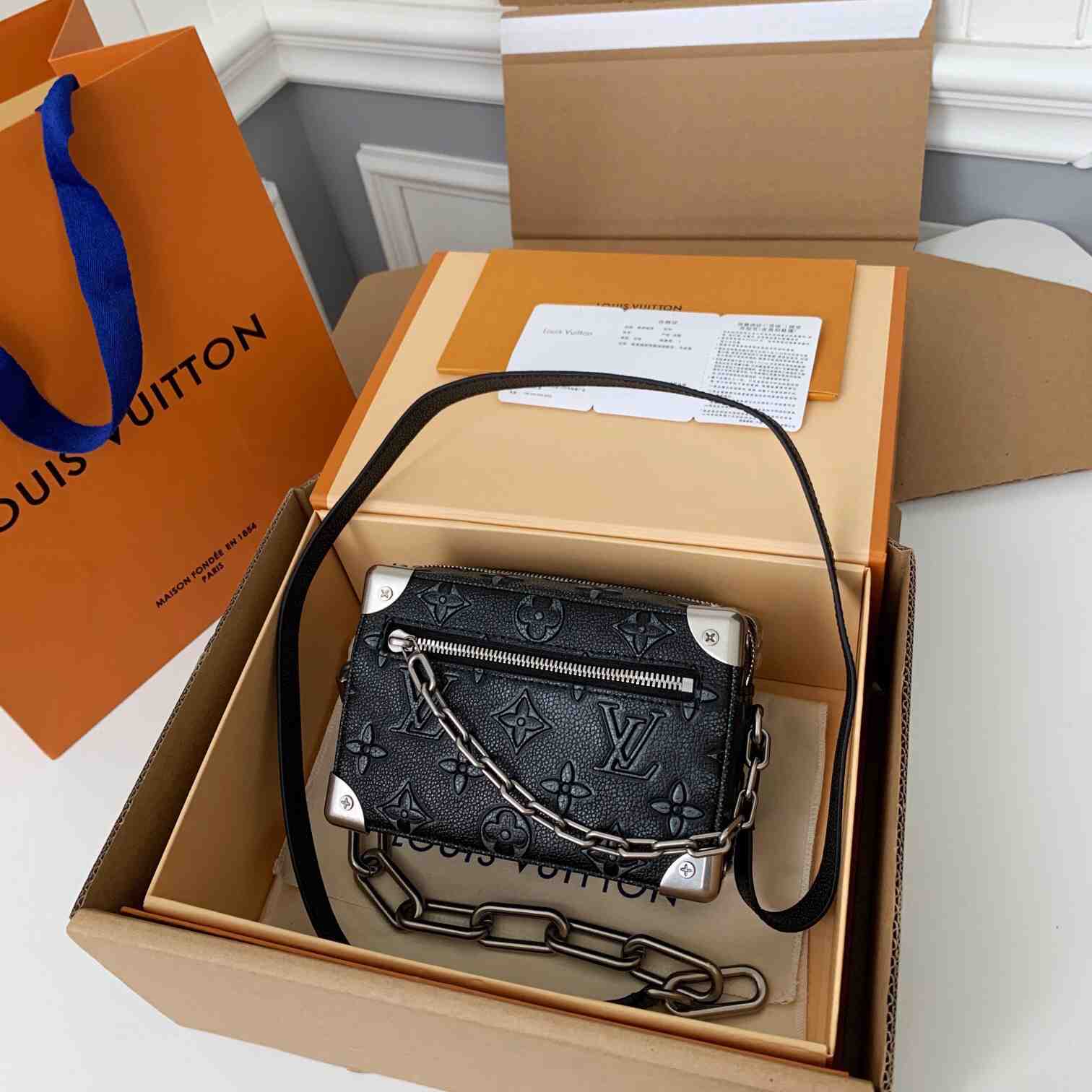 Louis Vuitton Mini Soft Trunk(18.5-13-8CM)   - DopestKickz