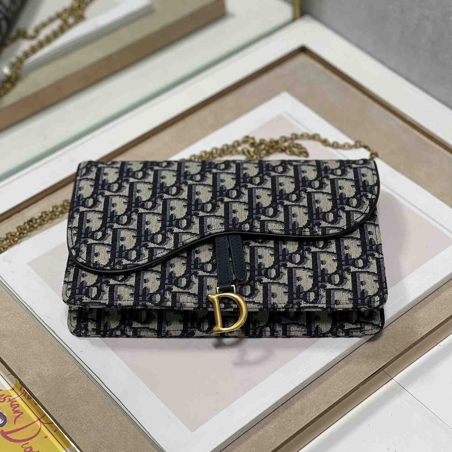 Dior Saddle Bag(22-14.5-3.5cm) - DopestKickz