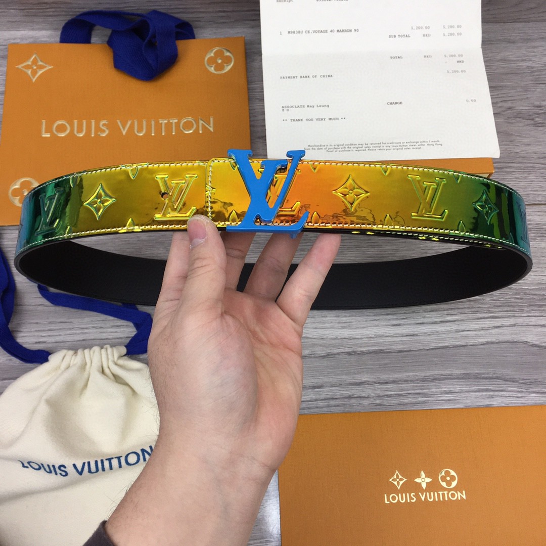 Louis Vuitton 40MM Reversible Belt - DopestKickz