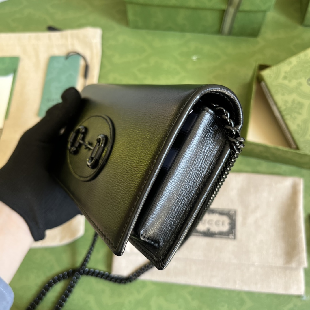 Gucci Horsebit 1955 Wallet With Chain(19-10-4cm) - DopestKickz