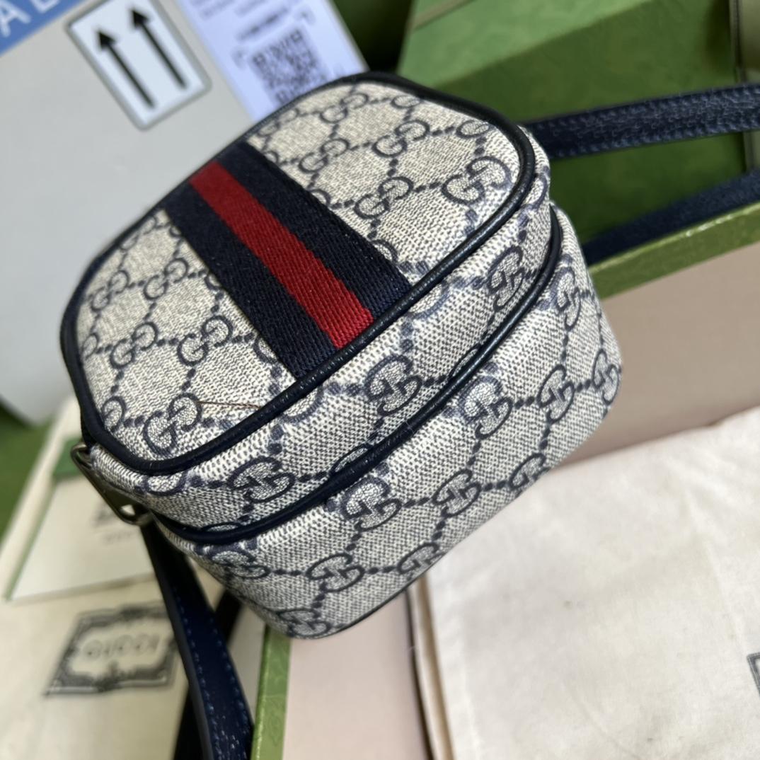 Gucci Ophidia GG Mini Bag(12-16-7cm)   - DopestKickz